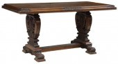 SPANISH BAROQUE STYLE CARVED WALNUT 35720d