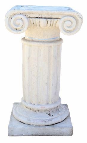 LARGE CAST STONE IONIC FLUTED GARDEN 3573c3