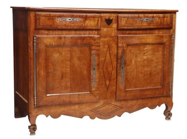 FRENCH PROVINCIAL FRUITWOOD SIDEBOARD  35742c