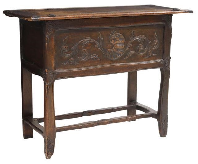 FRENCH PROVINCIAL CARVED WALNUT 357426