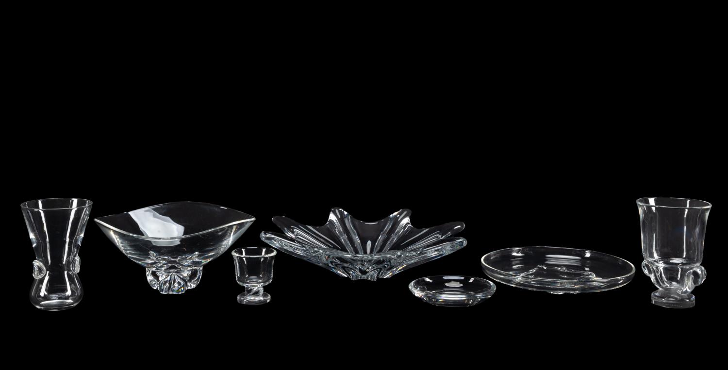 SELECTION OF STEUBEN GLASS BACCARAT 35a174