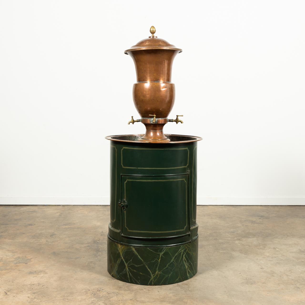 FRENCH COPPER WATER FOUNTAIN ON 35a3f0