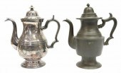 (2) AMERICAN DUNHAM & GRISWOLD PEWTER