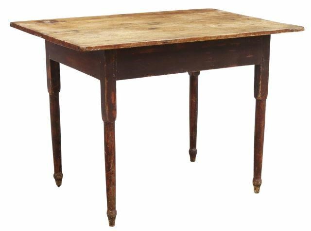 NEW HAMPSHIRE RED WASH WORK TABLE  35a6de