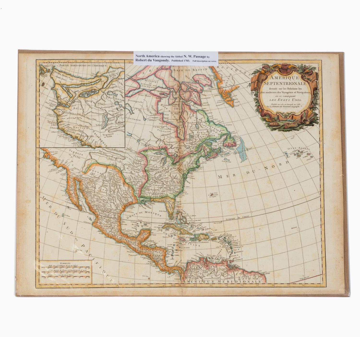 MAP OF NORTH AMERICA ROBERT DE 35aefb