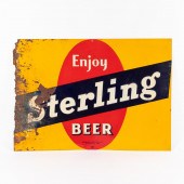 VINTAGE ENJOY STERLING BEER ADVERTISING