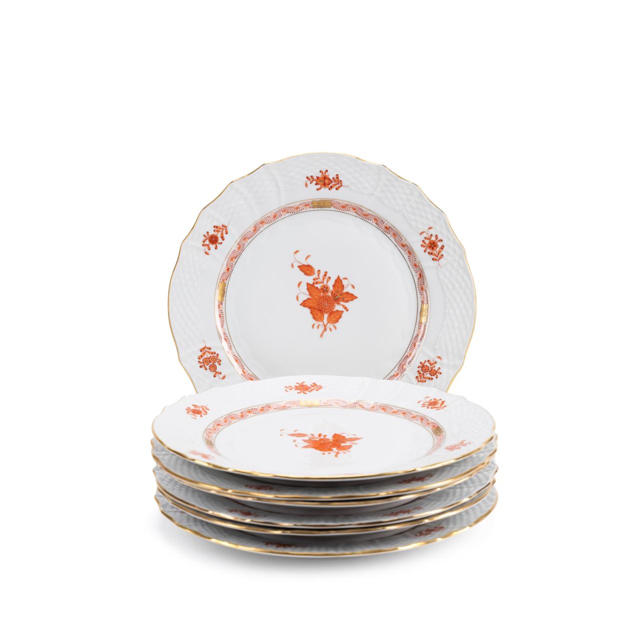 7 HEREND RUST CHINESE BOUQUET 11  359153