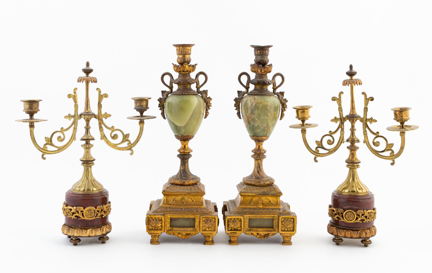 2 PRS OF FRENCH CANDLESTICKS  359605