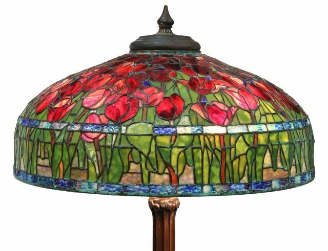TIFFANY STYLE STAINED LEADED 35998c