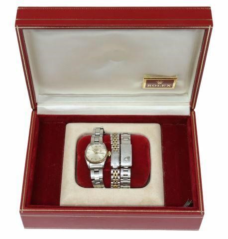 LADIES ROLEX OYSTER PERPETUAL DATE 3599cc