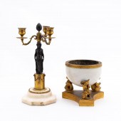 19TH C BRONZE AND MARBLE   35c745