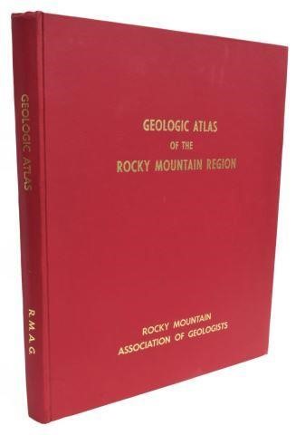 LARGE FORMAT GEOLOGIC ATLAS ROCKY 35c8ab