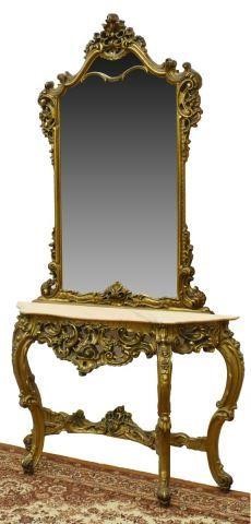 LOUIS XV STYLE GILTWOOD CONSOLE 35ca4a