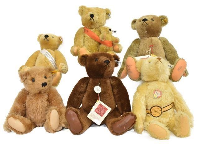  6 COLLECTION OF GERMAN STEIFF 35ce81