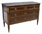 FRENCH LOUIS XVI STYLE MARBLE TOP 35d4d1