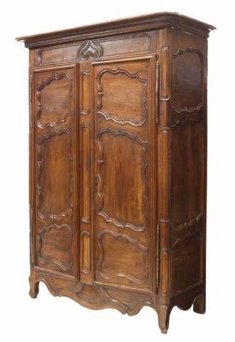 FRENCH PROVINCIAL LOUIS XV ARMOIRE  35d560