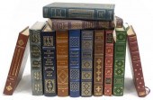 (12) BOOKS: LEATHER & GILT, SOME AUTOGRAPHED(lot