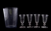 MID 19TH CENTURY GLASS TABLEWARE, 5