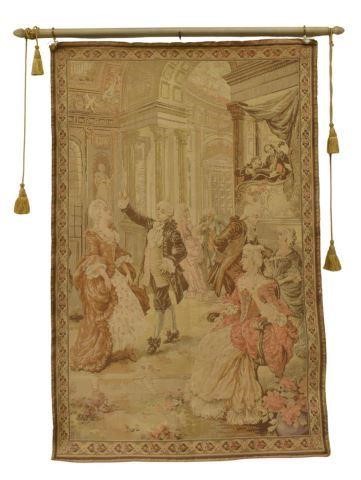 FRENCH ROCOCO STYLE JACQUARD TAPESTRYFrench 35bb36