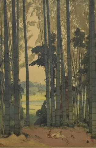 YOSHIDA HIROSHI 1876 1950 WOODBLOCK 35bd03