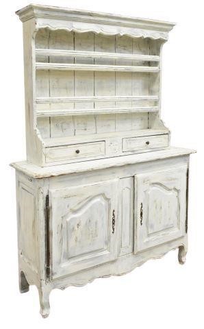 FRENCH PROVINCIAL PAINTED VAISSELIERFrench 35be17