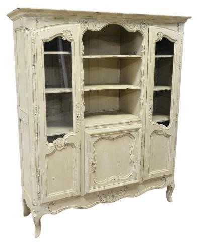 FRENCH PROVINCIAL CARVED PAINTED 35be21