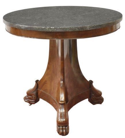 FRENCH EMPIRE STYLE MARBLE TOP 35be2e