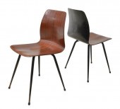 (2) GERMAN PAGHOLZ MID-CENTURY BENTWOOD