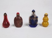 GROUP OF 4 CHINESE SNUFF BOTTLES 35f431
