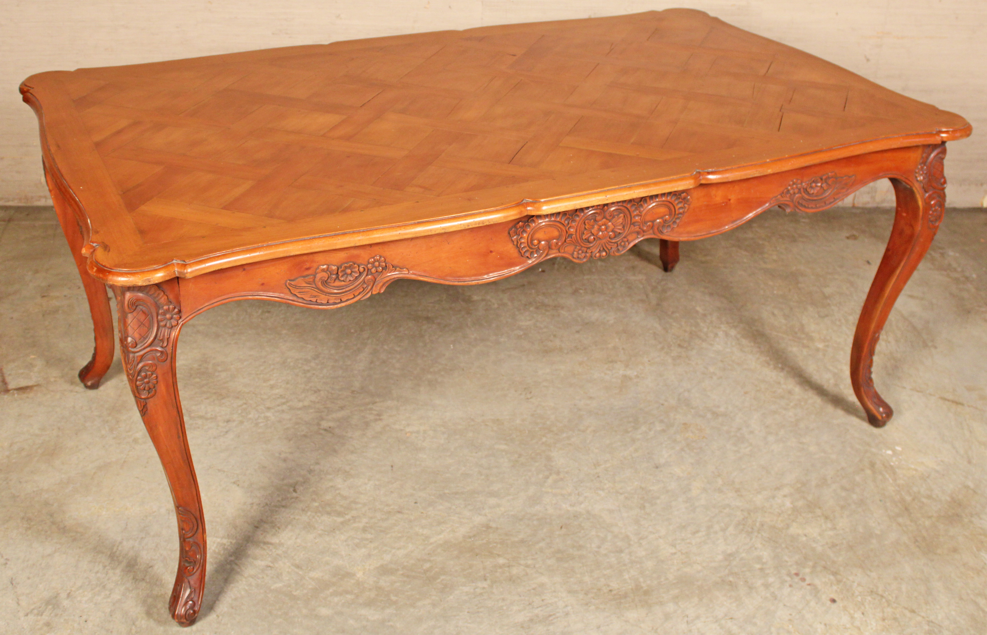 LOUIS XV STYLE CARVED CHERRY PROVINCIAL 35f6aa