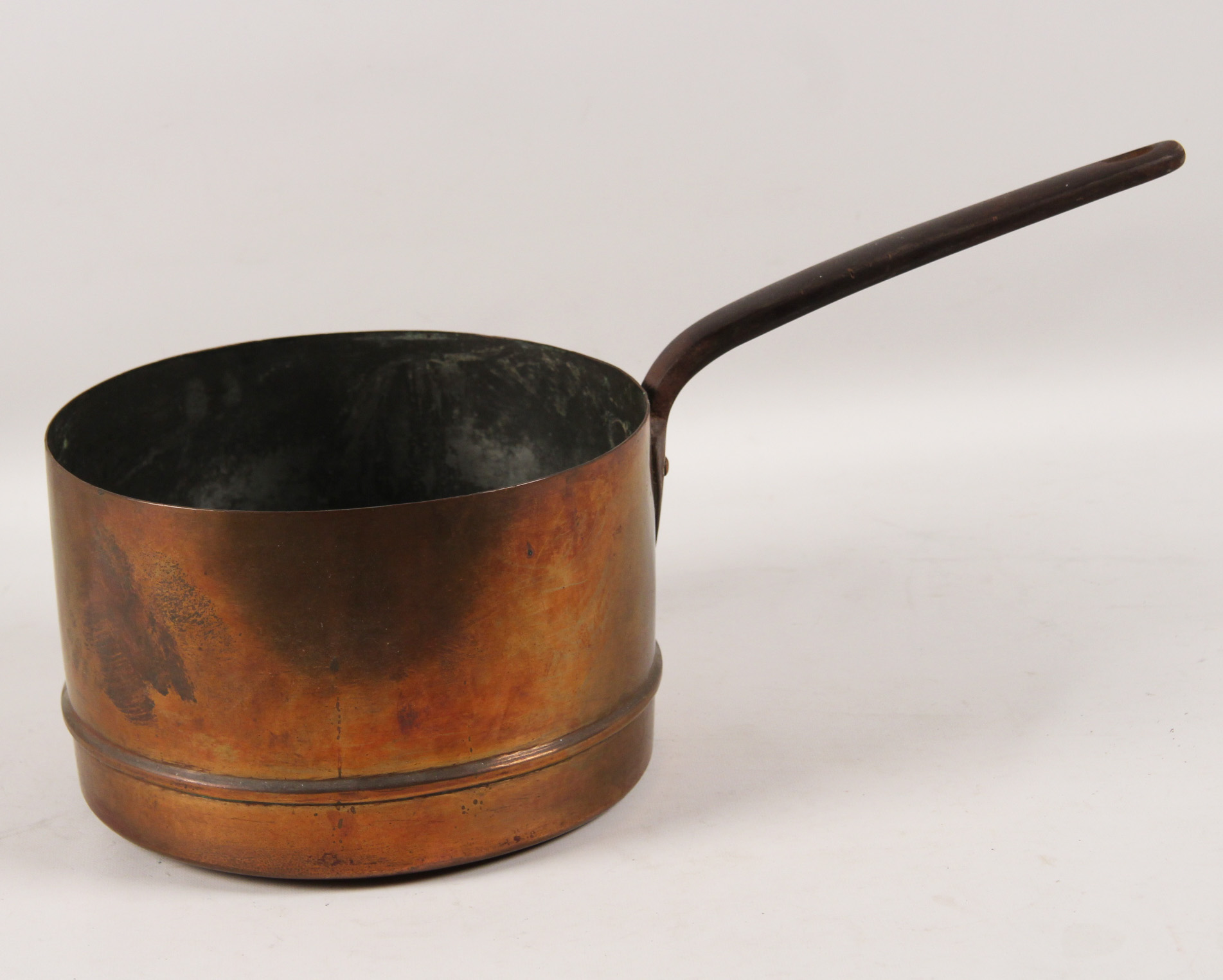 LARGE DEEP FRENCH COPPER CULINARY 35f725