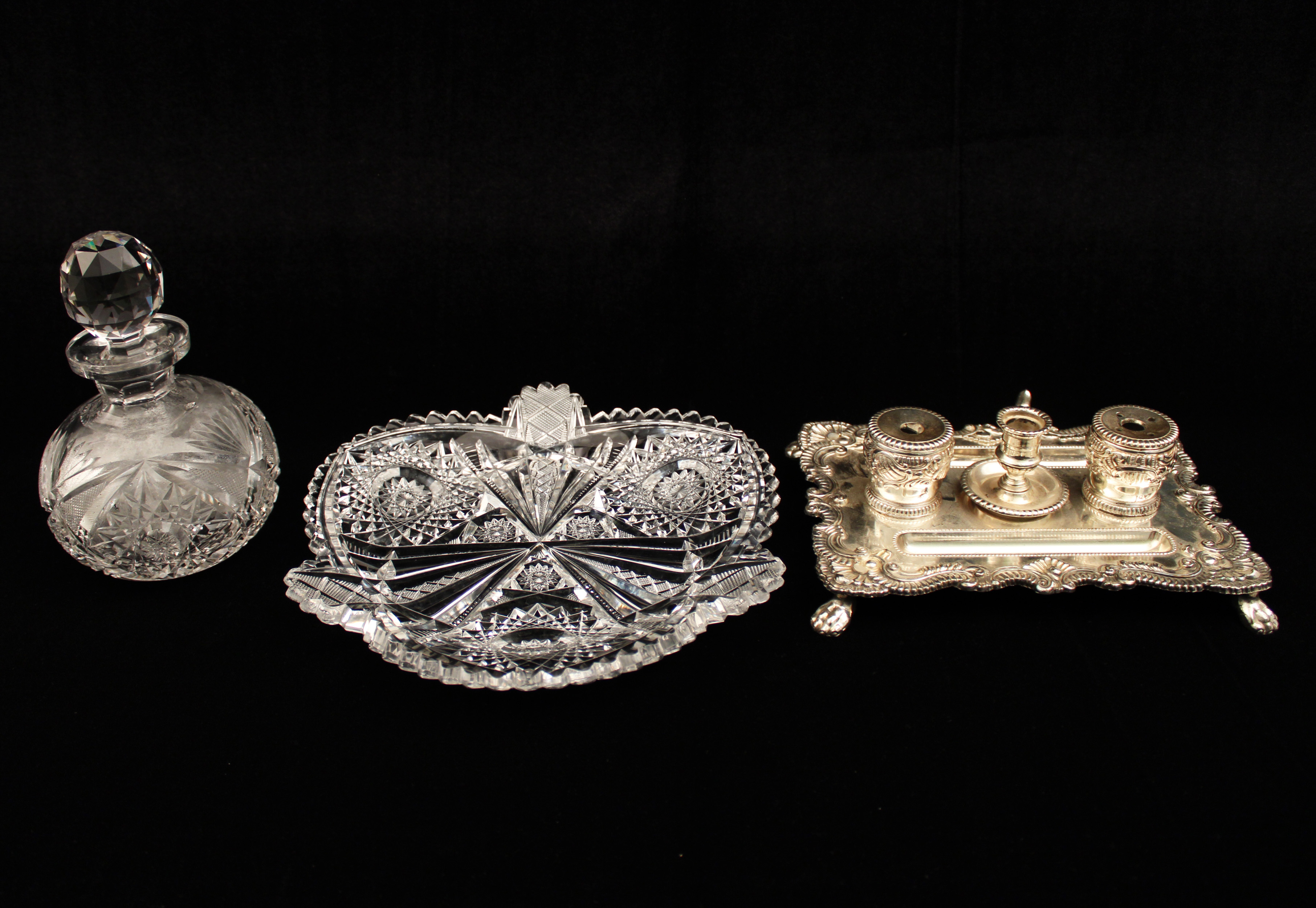 3 PC LOT INCLUDING ENGLISH SILVER 35f835