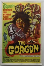 THE GORGON 1964 ONE SHEET MOVIE POSTER