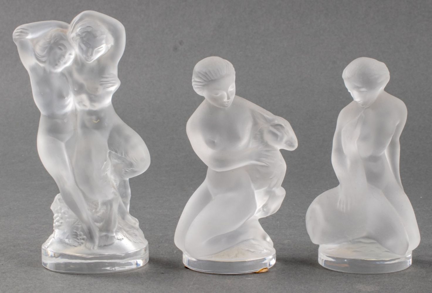 LALIQUE FRANCE NUDE WOMEN CRYSTAL 35fee9