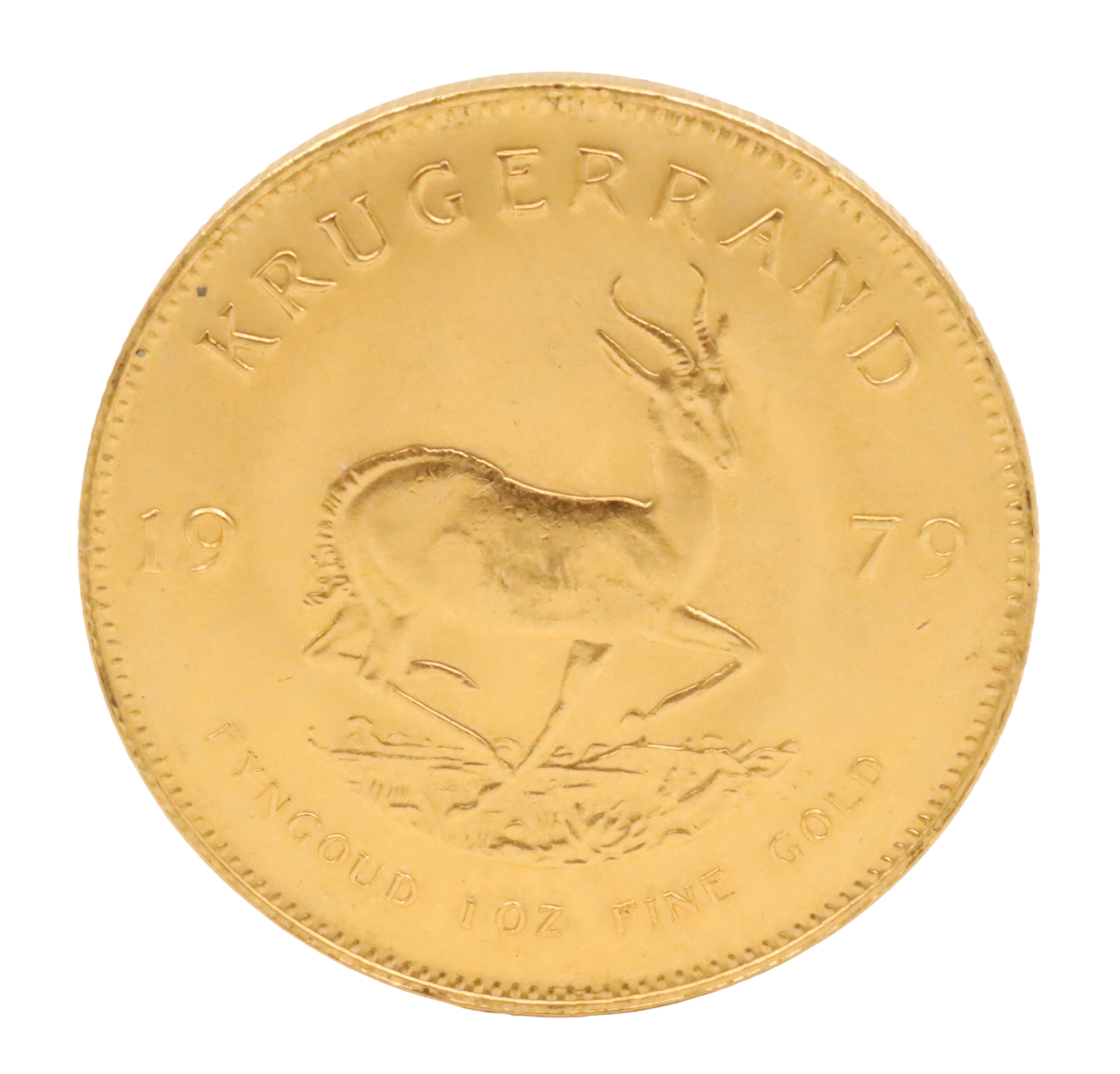 1979 ONE OUNCE GOLD SOUTH AFRICAN 35df99