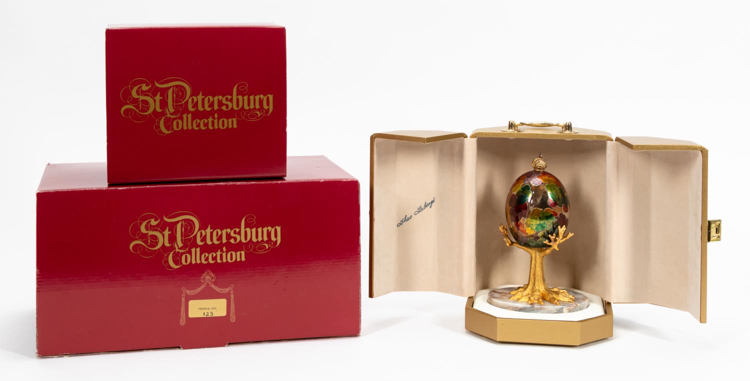 THEO FABERGE THE TROPICAL EGG  35dfe9
