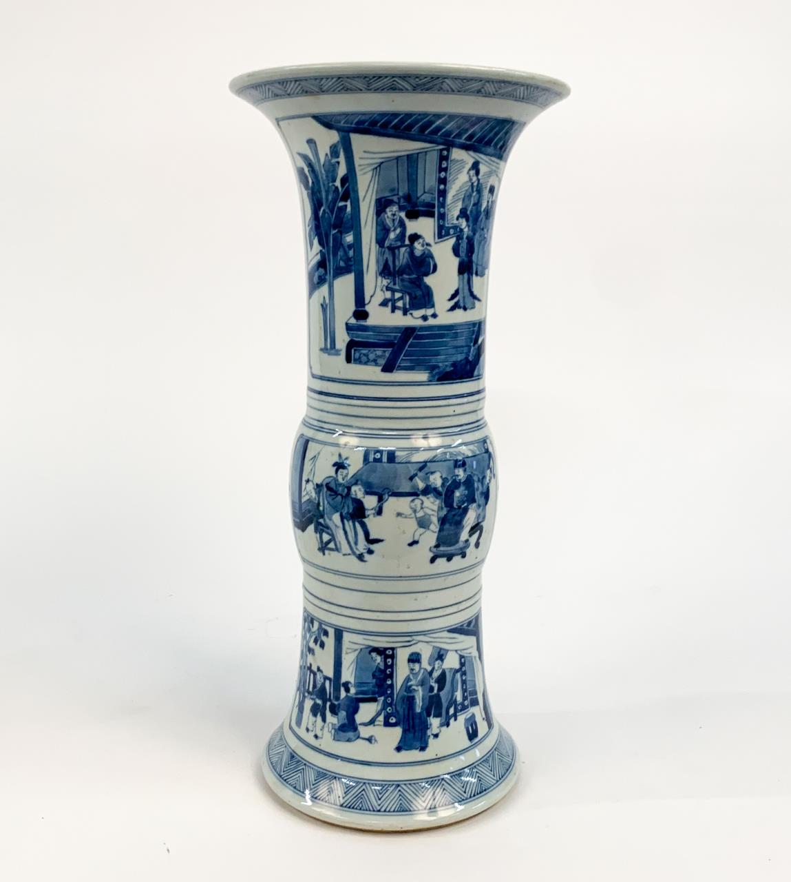 CHINESE QING STYLE BLUE AND WHITE 35e058