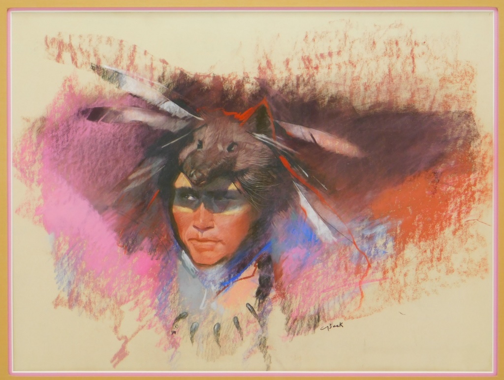 CLIFFORD BECK NATIVE AMERICAN PASTEL 35e9aa
