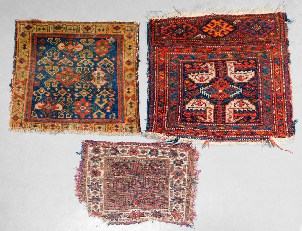 3PC MIDDLE EASTERN BAG FACE RUGS 35eacd