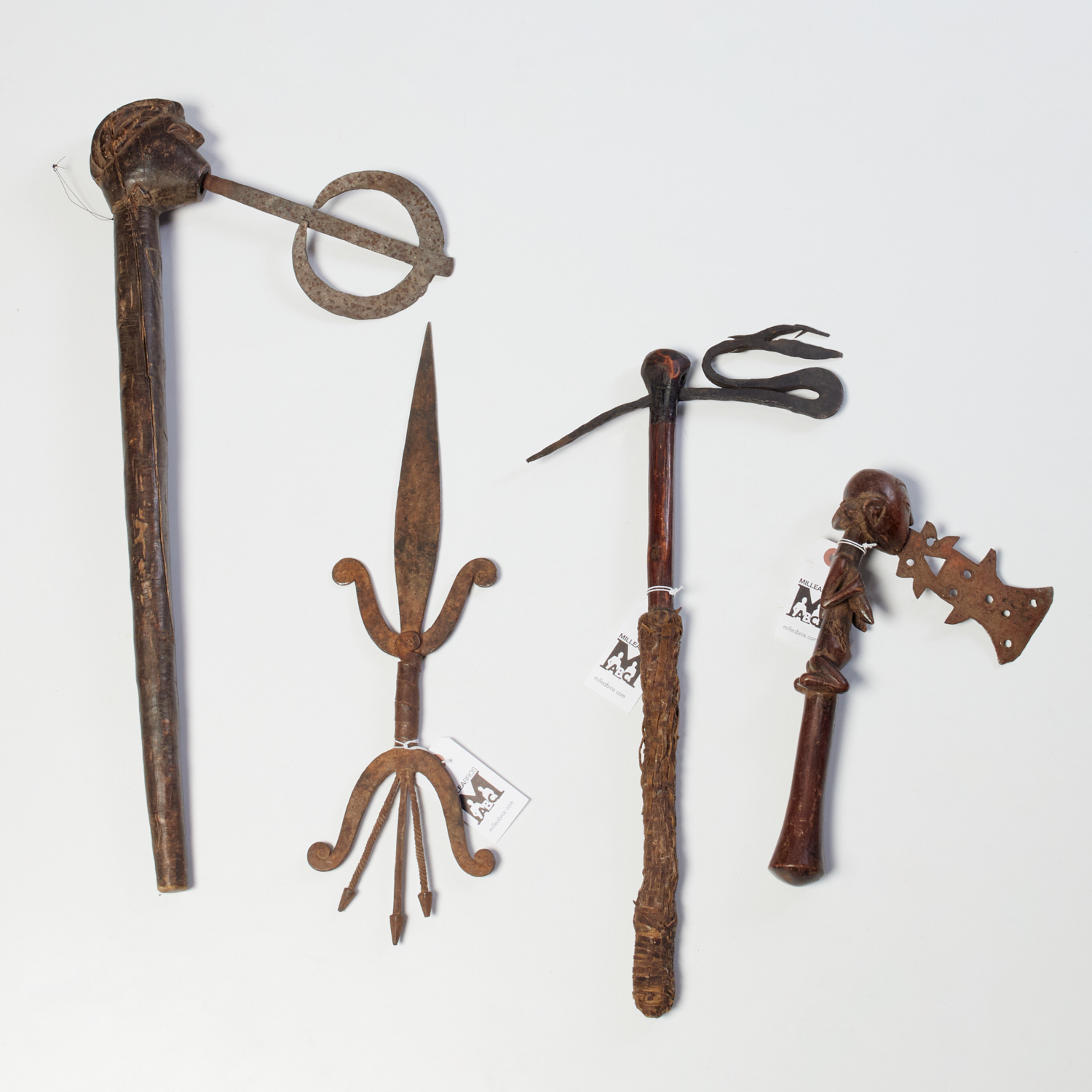 GROUP 4 AFRICAN CEREMONIAL WEAPONS 36162a