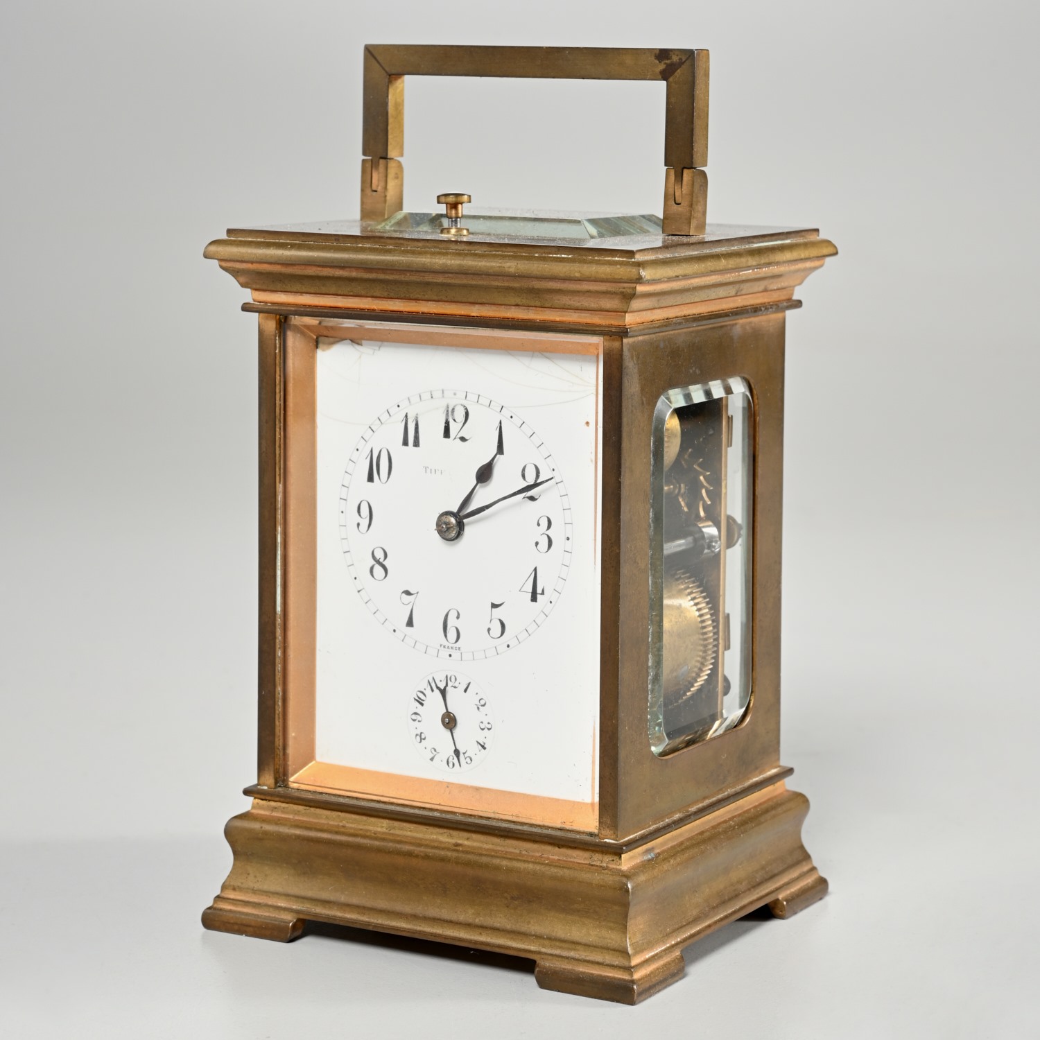 FRENCH CARRIAGE CLOCK FOR TIFFANY 361e65