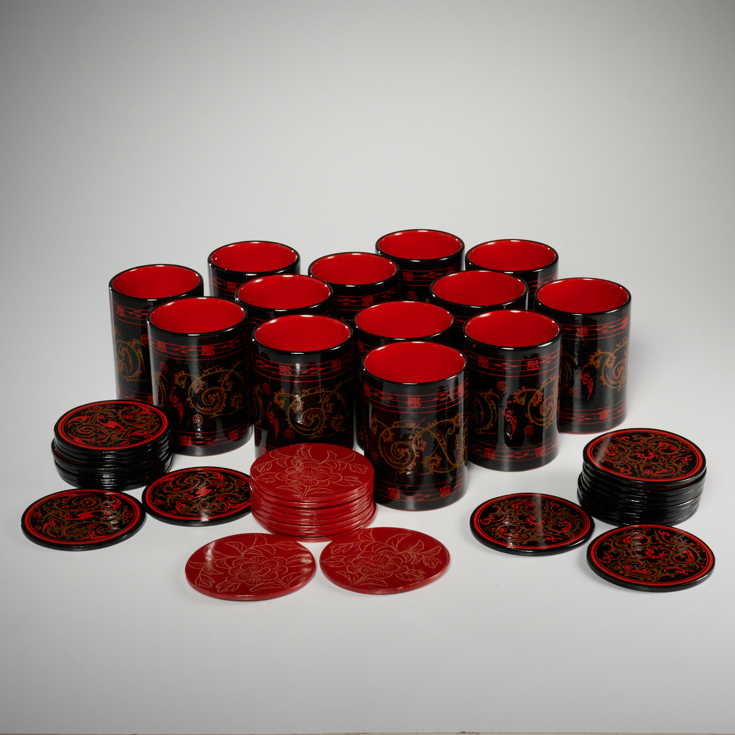 SHANGHI MUSEUM SHOP GROUP LACQUERWARE 3608ee
