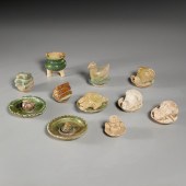 COLLECTION CHINESE GLAZED TERRACOTTA 360a98