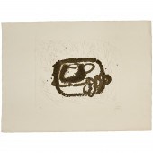 ANTONI TAPIES, ETCHING WITH RELIEF,