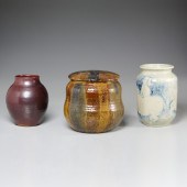 (3) STUDIO POTTERY VESSELS, INCL. SIGNED