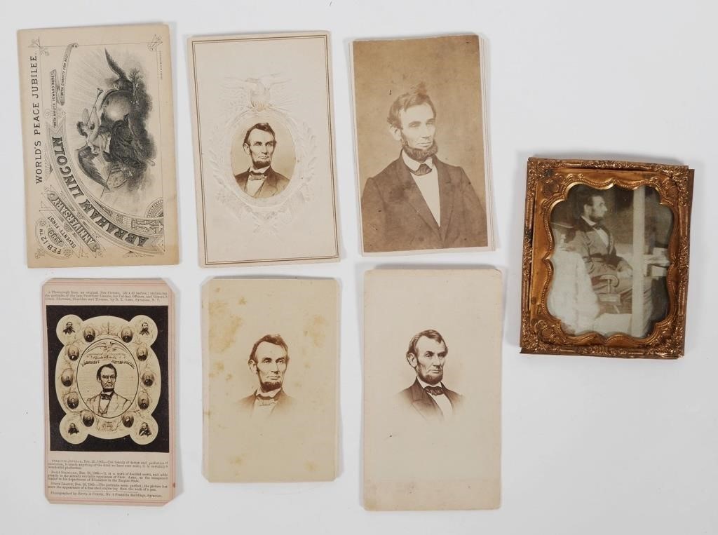 ABRAHAM LINCOLN CDVS AND PHOTOCollection 363fe3