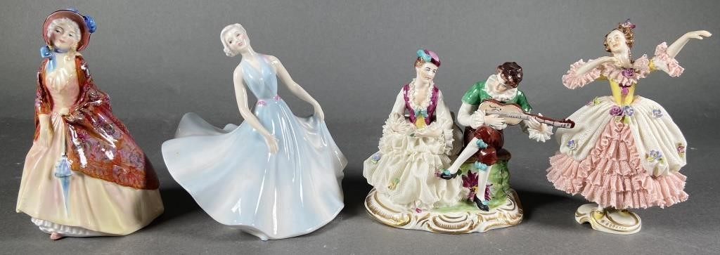  4 DRESDEN LACE AND ROYAL DOULTON 364237