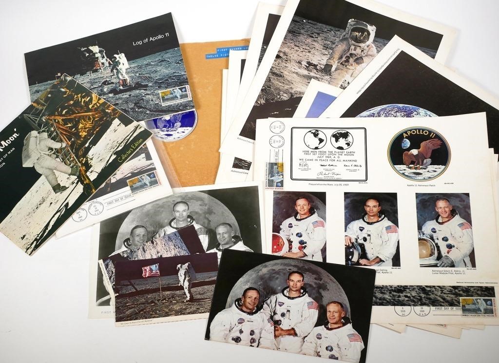APOLLO 11, FIRST DAY COVERS COLLECTIONA