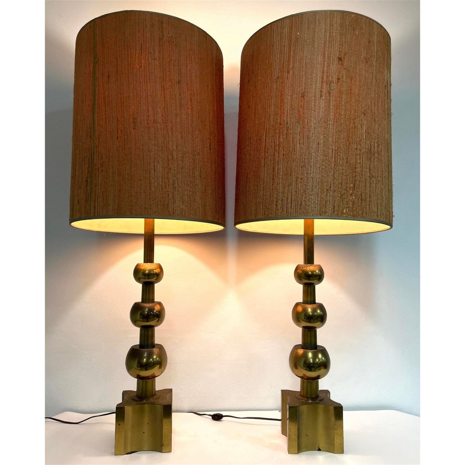 Pair Parzinger Stiffel Table Lamps  362c72
