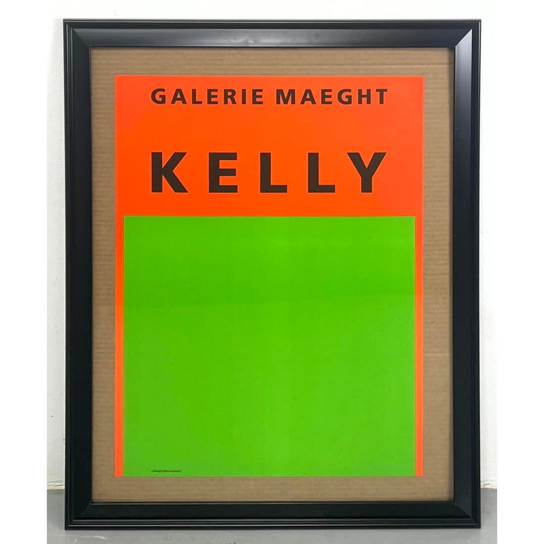 Ellsworth Kelly poster Gallerie 362e84